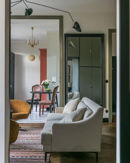Dark Blue Apartment 바르샤바 외부 사진